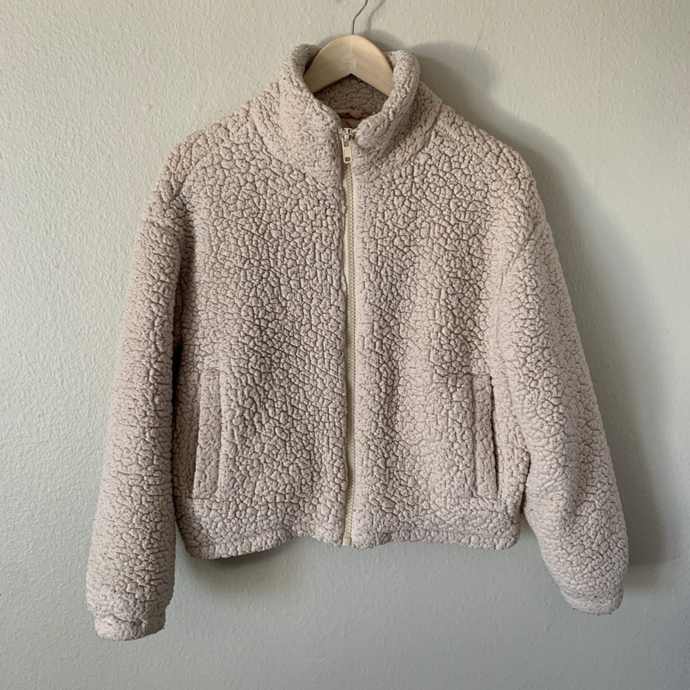 Lightweight Sherpa Fleece Jacket